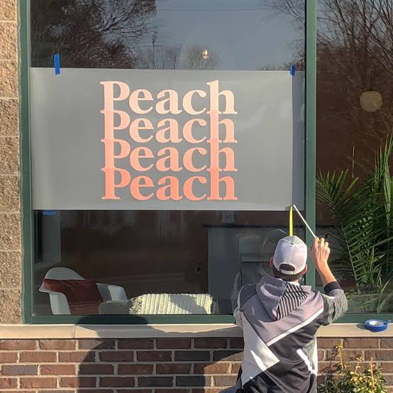 Vinyl Sticker Installation